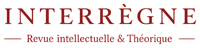Interrègne — Revue intellectuelle & théorique